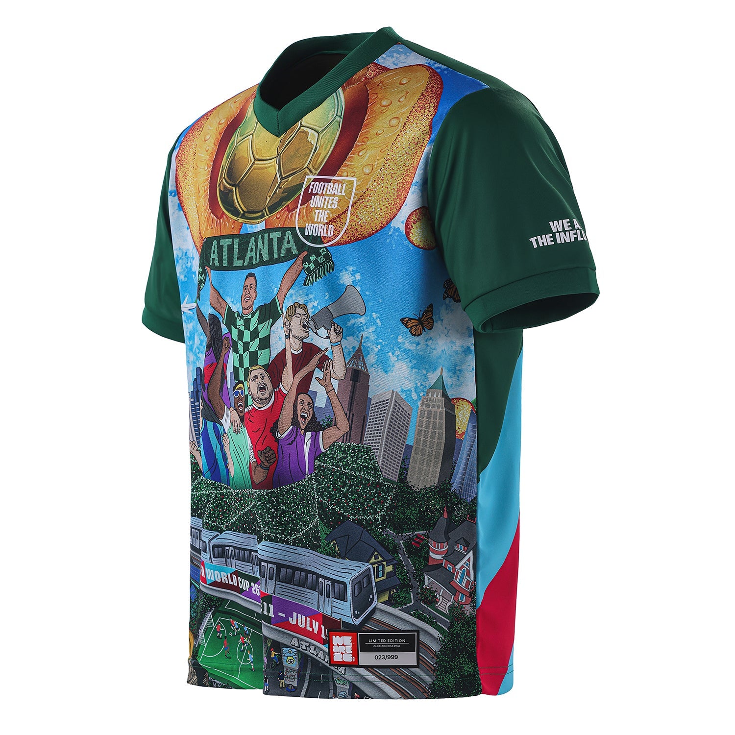 FIFA World Cup 2026 Atlanta Jersey - Limited Edition Official Team Jersey Sports Fan Apparel