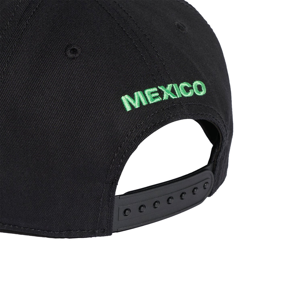 FIFA World Cup 2026 Host Nation Mexico Black Snapback Cap Official Team Hat Sports Fan Cap
