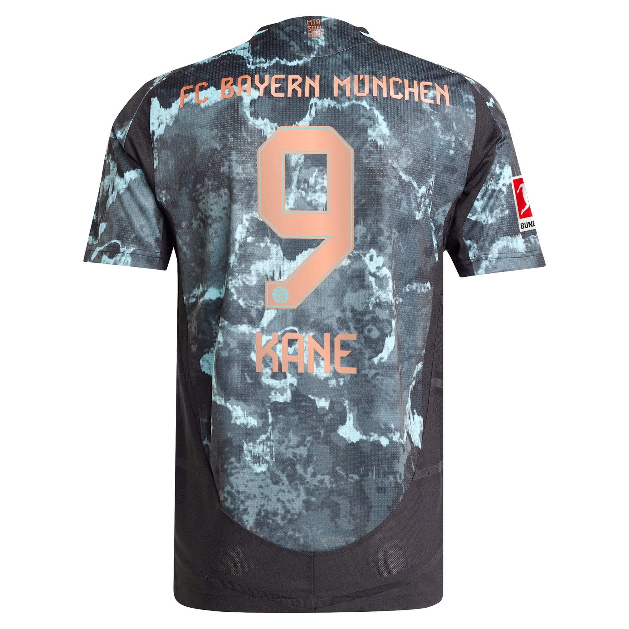 Harry Kane Bayern Munich adidas 2024 25 Away Player Jersey - Black Official Team Jersey Sports Fan Apparel