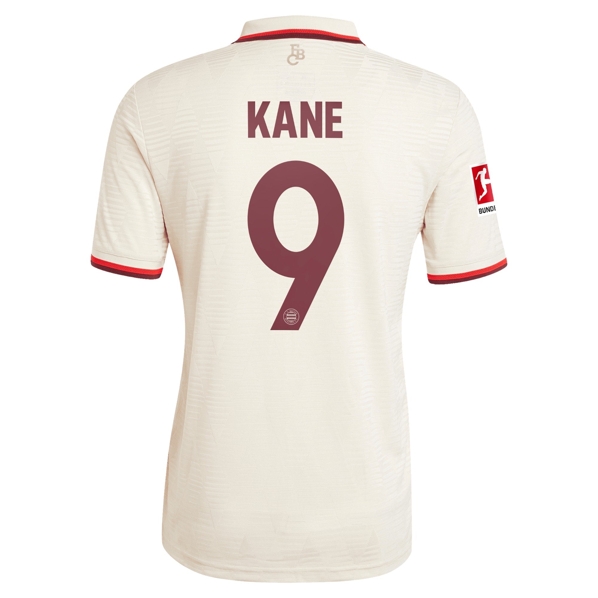 Harry Kane Bayern Munich adidas 2024 25 Third Player Jersey - Cream Official Team Jersey Sports Fan Apparel