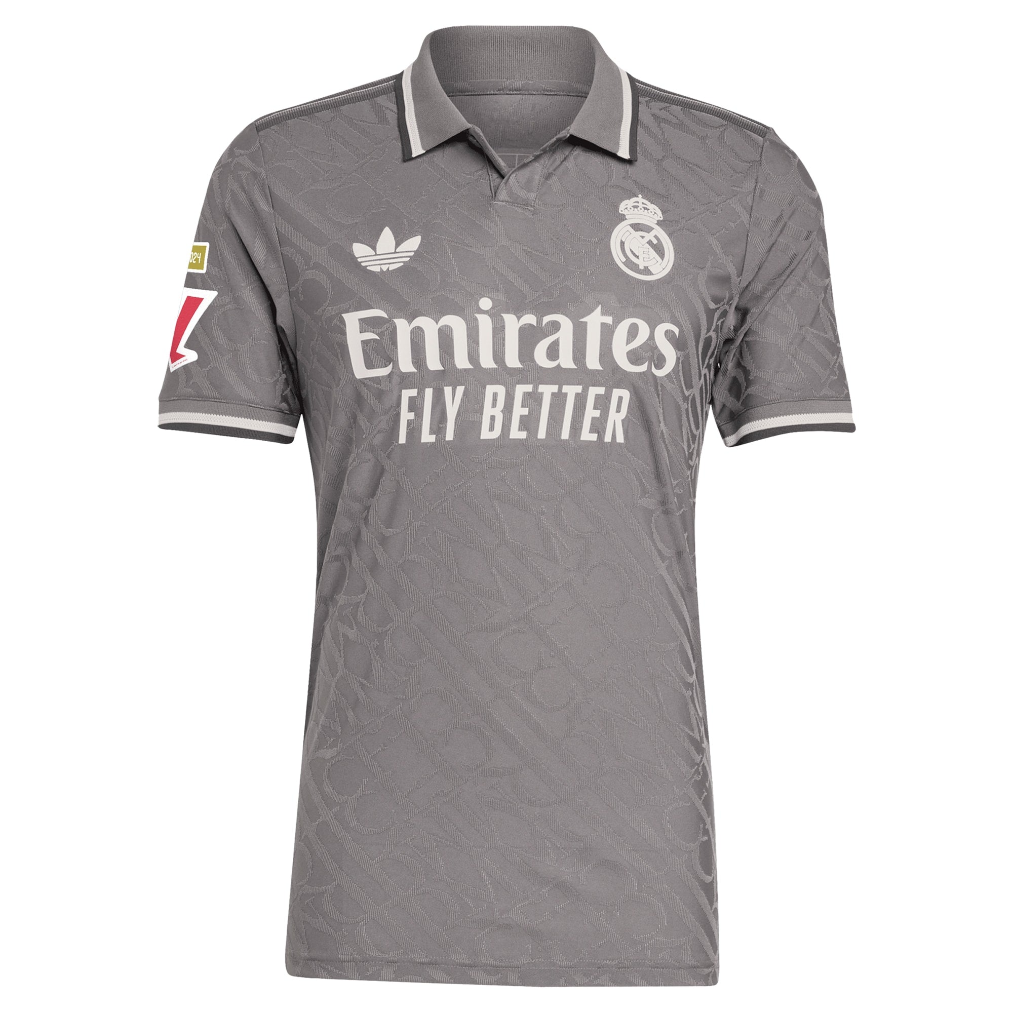 Jude Bellingham Real Madrid adidas Originals 2024 25 Third Player Jersey - Charcoal Official Team Jersey Sports Fan Apparel