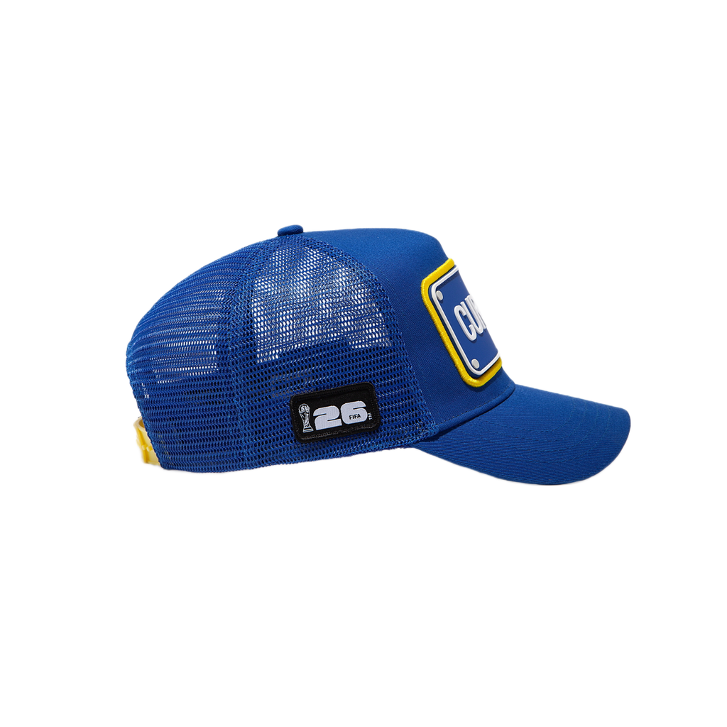 FIFA World Cup 2026 Curacao Team Cap Official Team Hat Sports Fan Cap