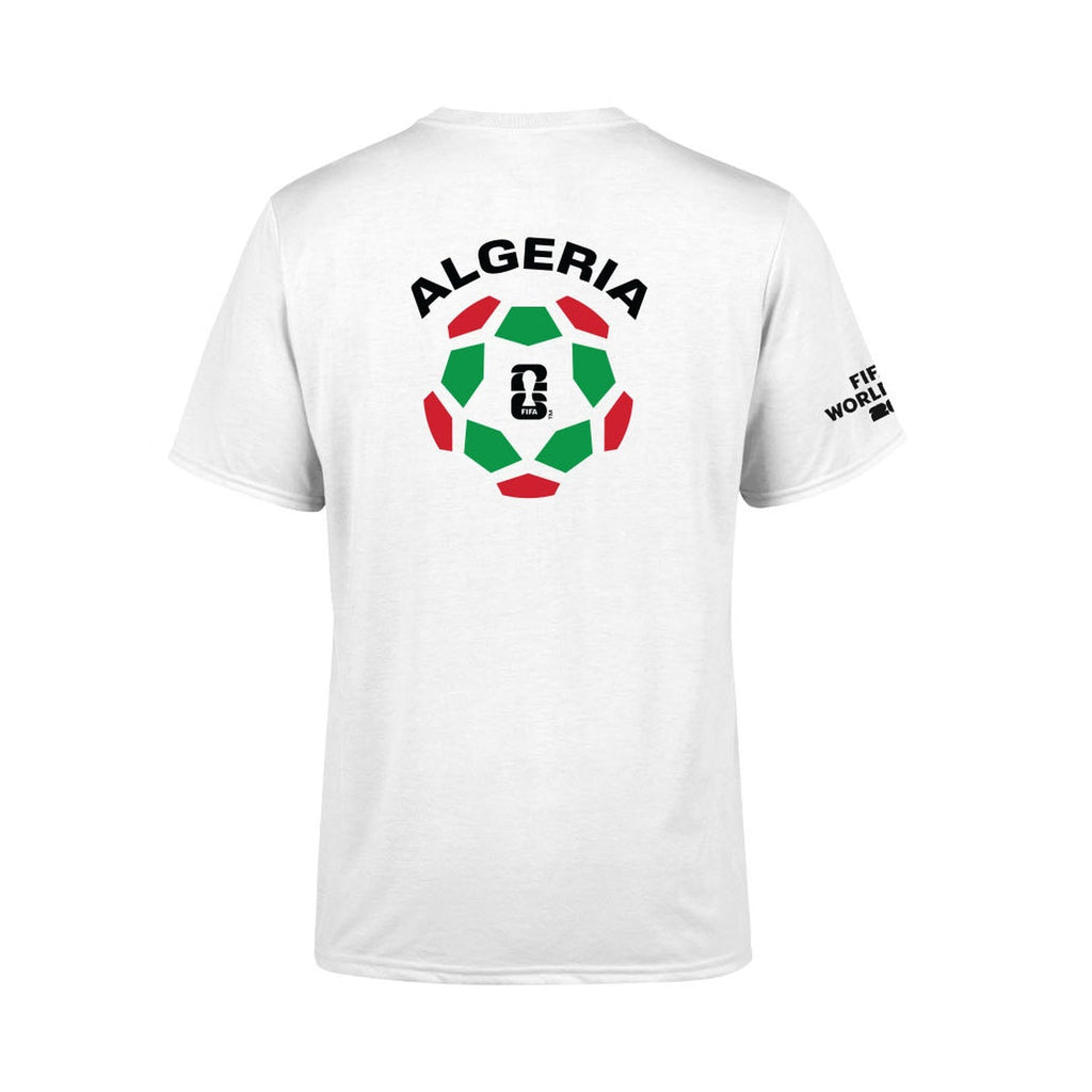 FIFA World Cup 2026 Algeria Puff T-Shirt - Unisex Casual Graphic T Shirt