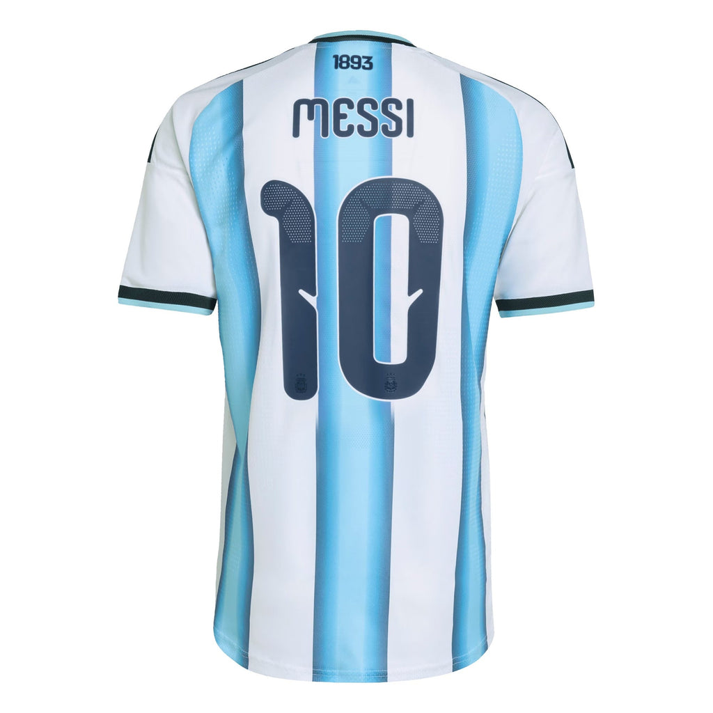 Argentina 2026 Home Player Adidas Jersey 10 - White Messi Official Team Jersey Sports Fan Apparel