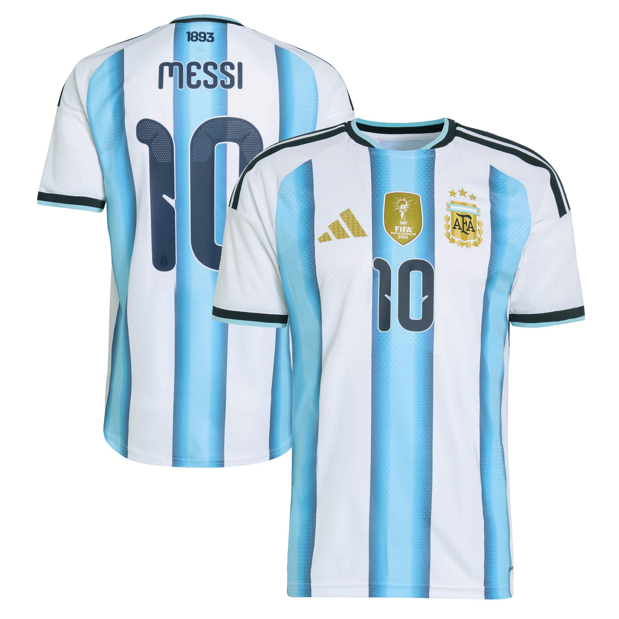 Argentina 2026 Home Player Adidas Jersey 10 - White Messi Official Team Jersey Sports Fan Apparel
