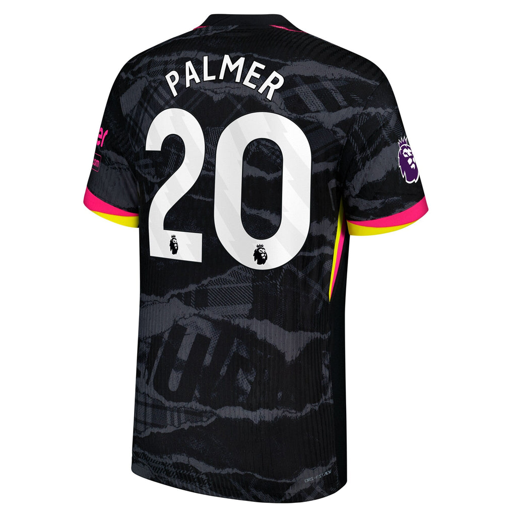 Cole Palmer Chelsea Nike 2024 25 Third Player Jersey - Anthracite Official Team Jersey Sports Fan Apparel