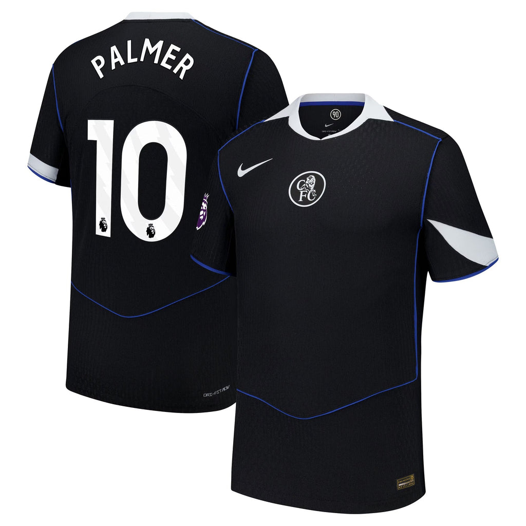 Cole Palmer Chelsea Nike 2025 26 Third Player Jersey - Black Official Team Jersey Sports Fan Apparel