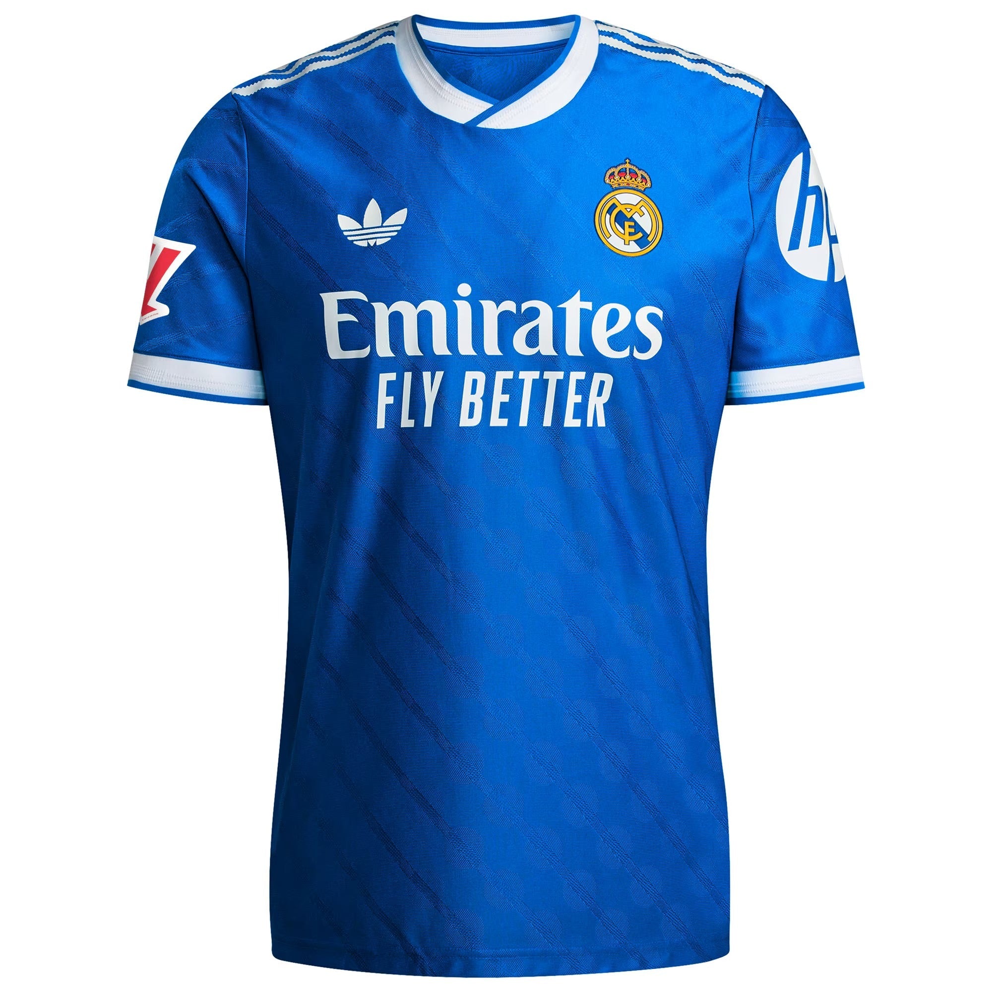 Cristiano Ronaldo 7 Real Madrid adidas 2025 26 Third Player Jersey - Blue Official Team Jersey Sports Fan Apparel
