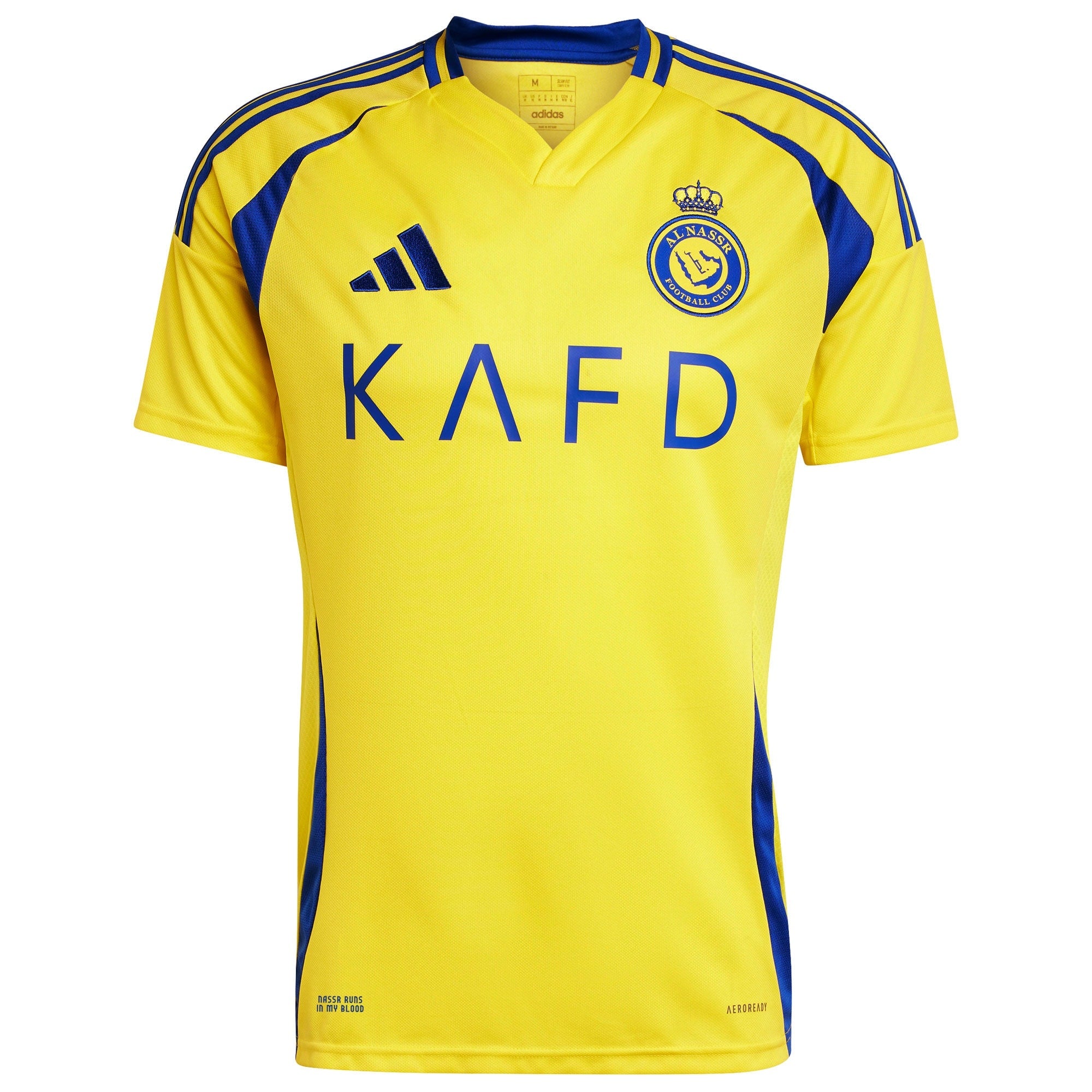 Cristiano Ronaldo Al-Nassr FC 2024 25 Home Player Jersey - Yellow Official Team Jersey Sports Fan Apparel