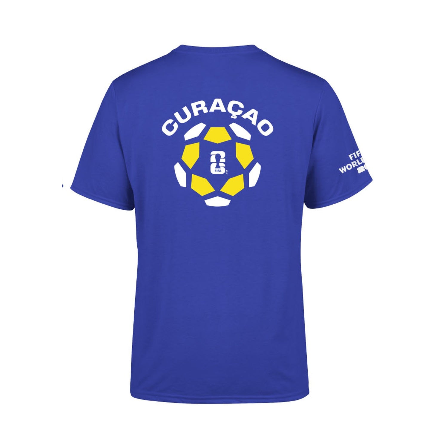 FIFA World Cup 2026 Curacao Puff T-Shirt - Unisex Casual Graphic T Shirt