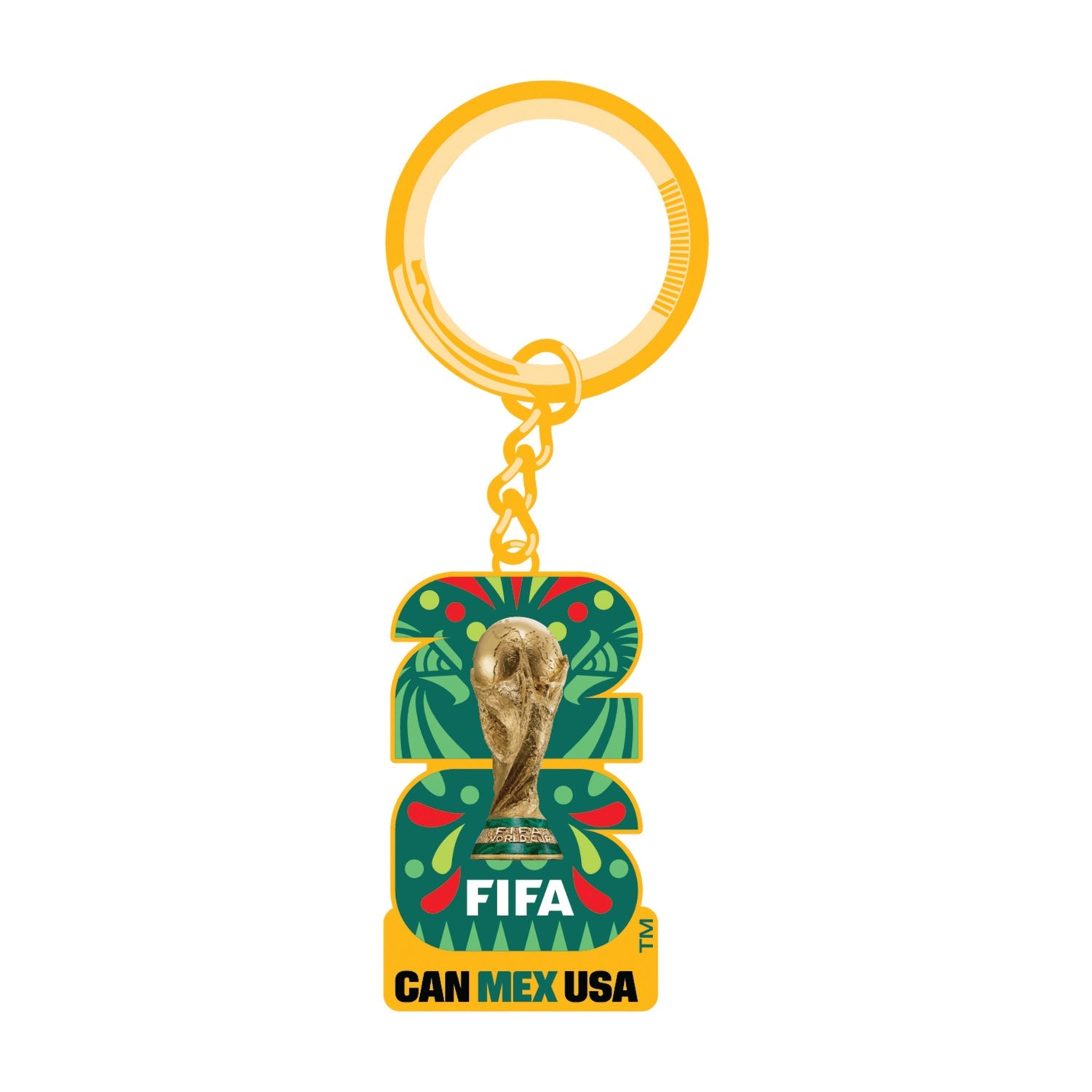 FIFA World Cup 2026 Host Country Mexico Keychain Popular Style Comfort Casual