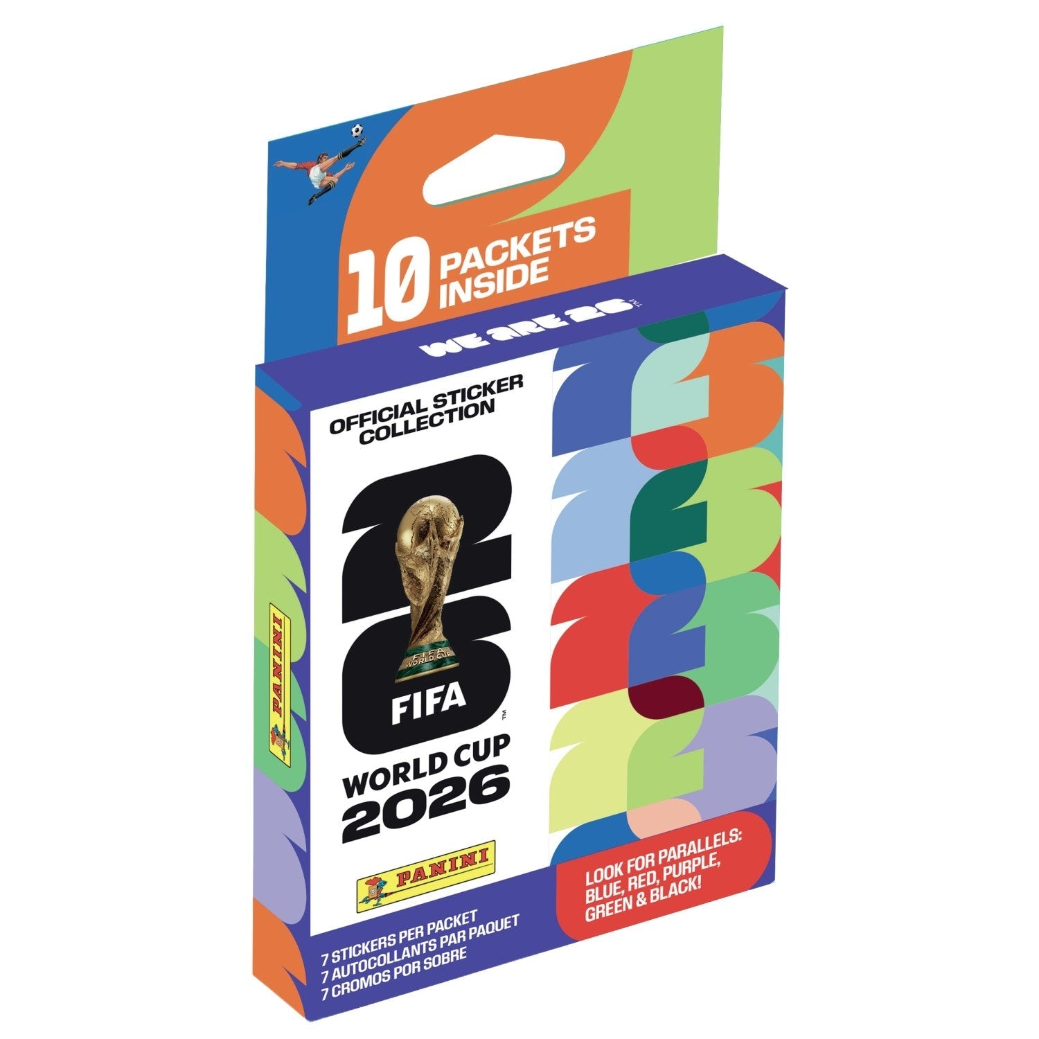 FIFA World Cup 2026 Panini Sticker EcoBlister 10 Packs Popular Style Comfort Casual