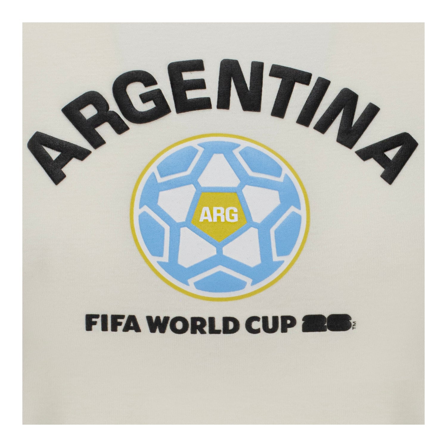 FIFA World Cup 2026 Argentina Crop T-Shirt - Women s Casual Graphic T Shirt