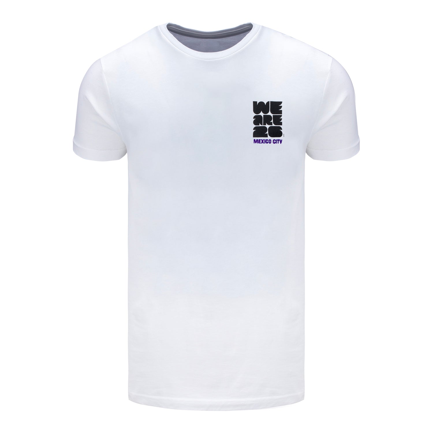 FIFA World Cup 2026 Mexico City White T-Shirt - Unisex Casual Graphic T Shirt