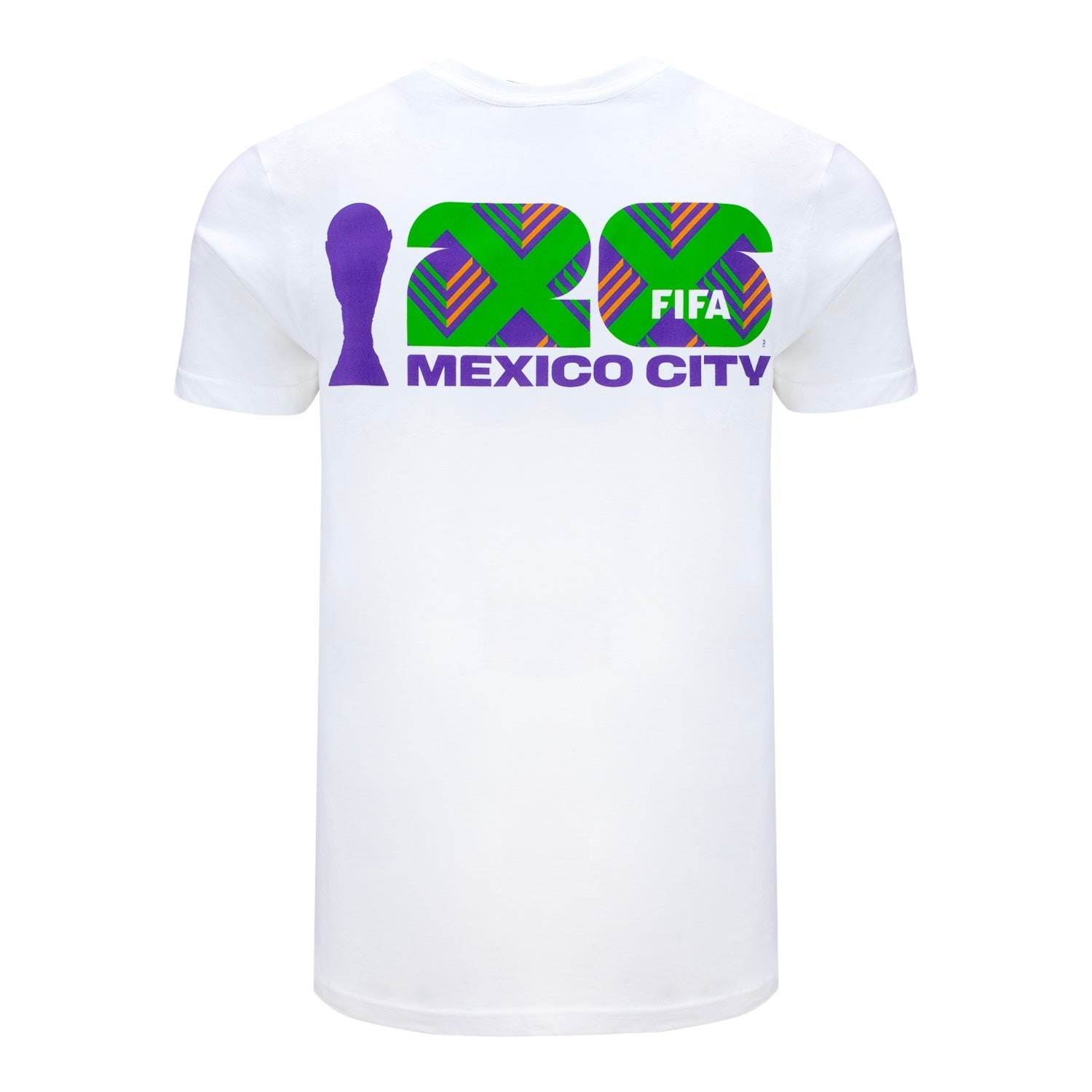 FIFA World Cup 2026 Mexico City White T-Shirt - Unisex Casual Graphic T Shirt