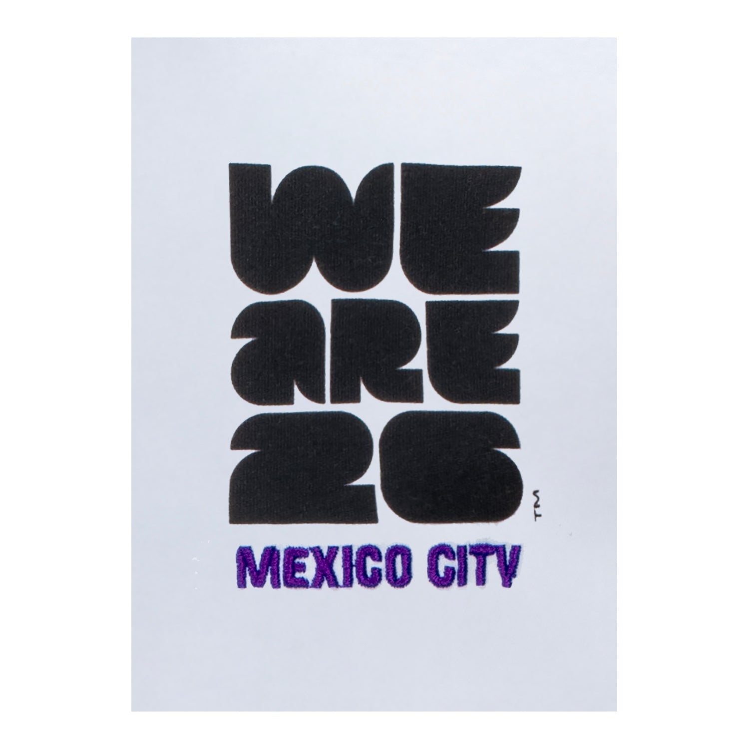 FIFA World Cup 2026 Mexico City White T-Shirt - Unisex Casual Graphic T Shirt