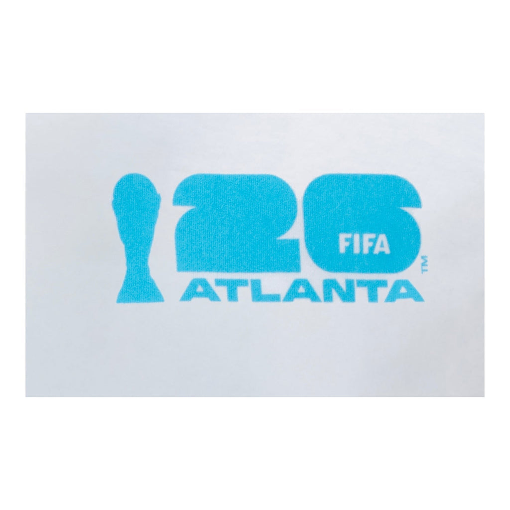 FIFA World Cup 2026 Atlanta Poster White T-Shirt - Unisex Casual Graphic T Shirt