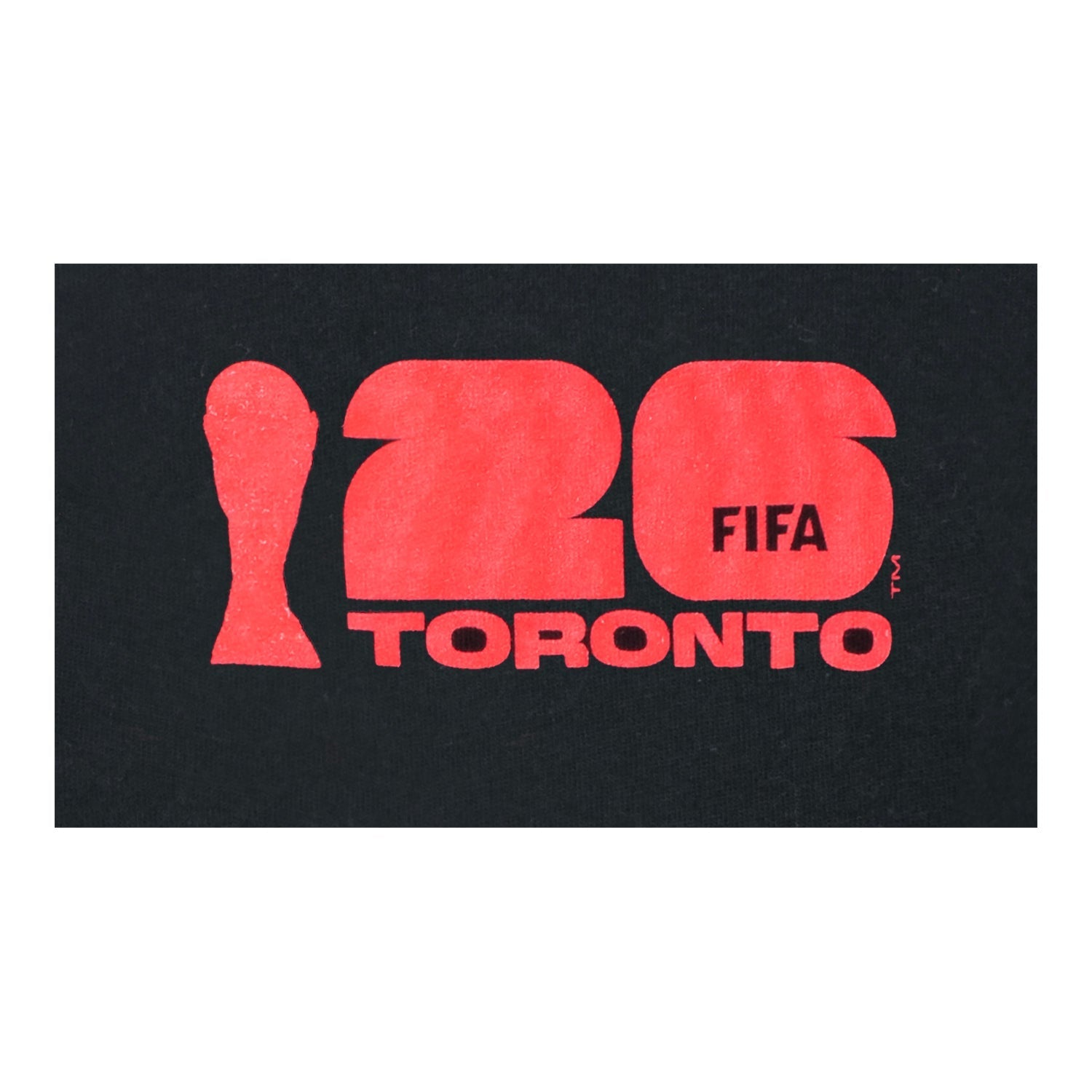 FIFA World Cup 2026 Toronto Poster Black T-Shirt FRE - Unisex Casual Graphic T Shirt