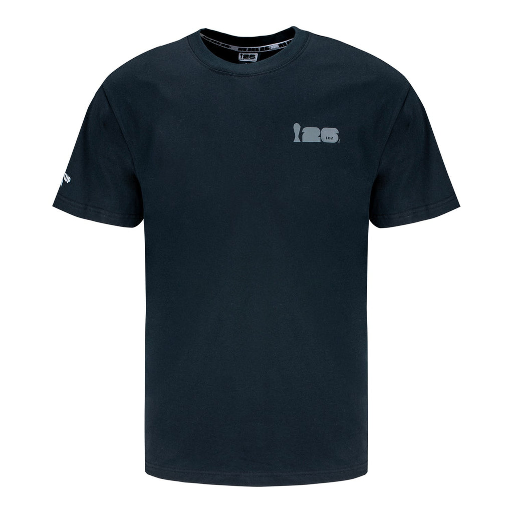 FIFA World Cup 2026 Tonal Minimal Black T-Shirt - Unisex Casual Graphic T Shirt