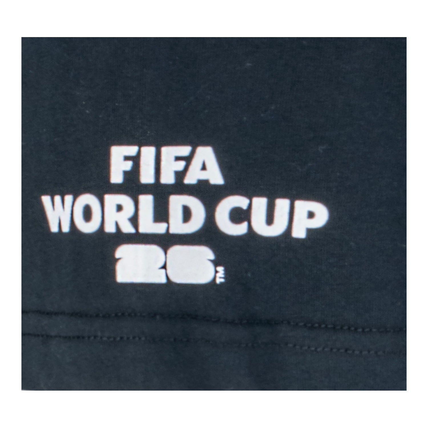 FIFA World Cup 2026 Tonal Minimal Black T-Shirt - Unisex Casual Graphic T Shirt