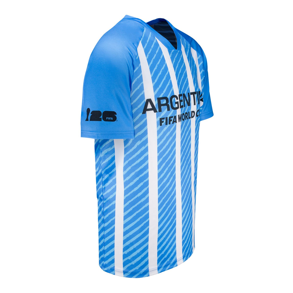 FIFA World Cup 2026 Argentina Sublimated T-Shirt - Unisex Official Team Jersey Sports Fan Apparel