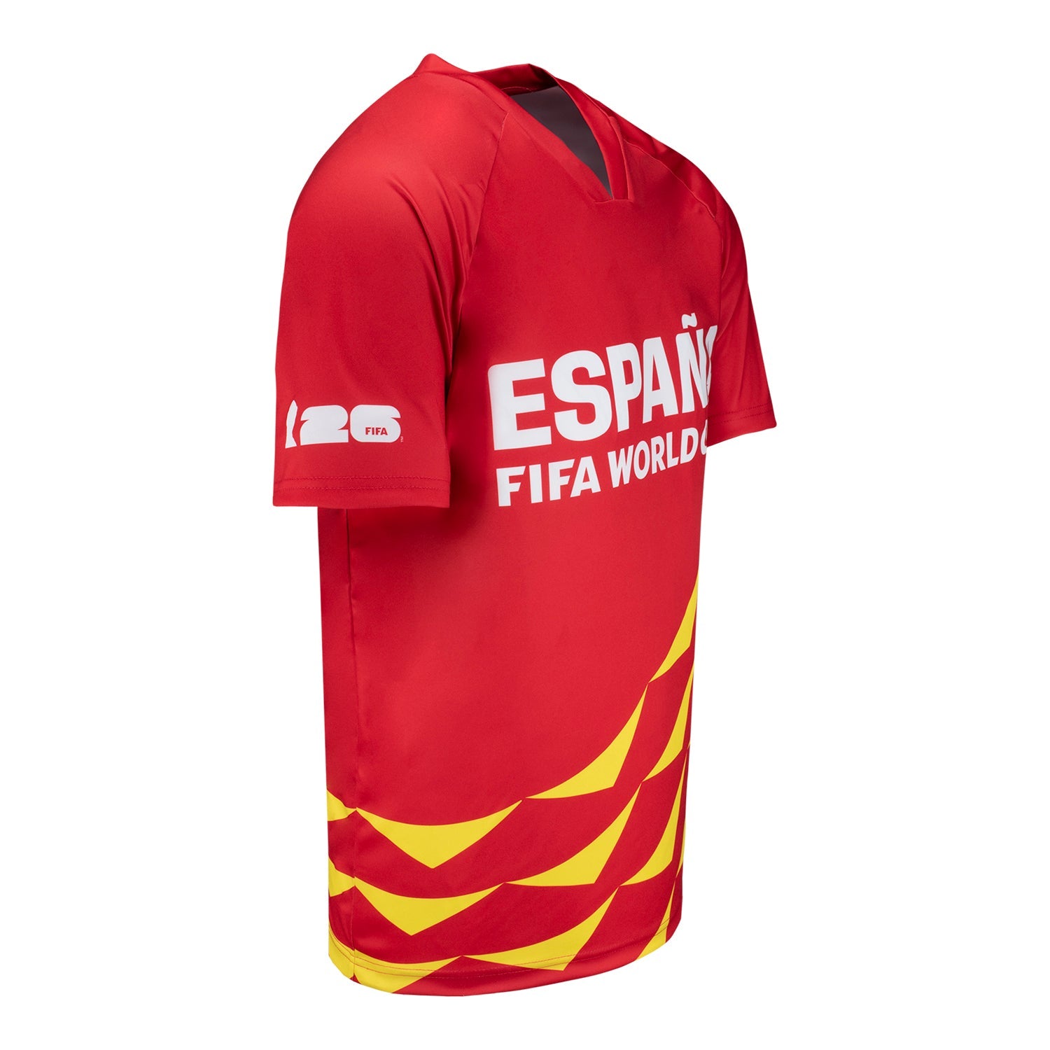 FIFA World Cup 2026 Spain Sublimated T-Shirt - Unisex Official Team Jersey Sports Fan Apparel