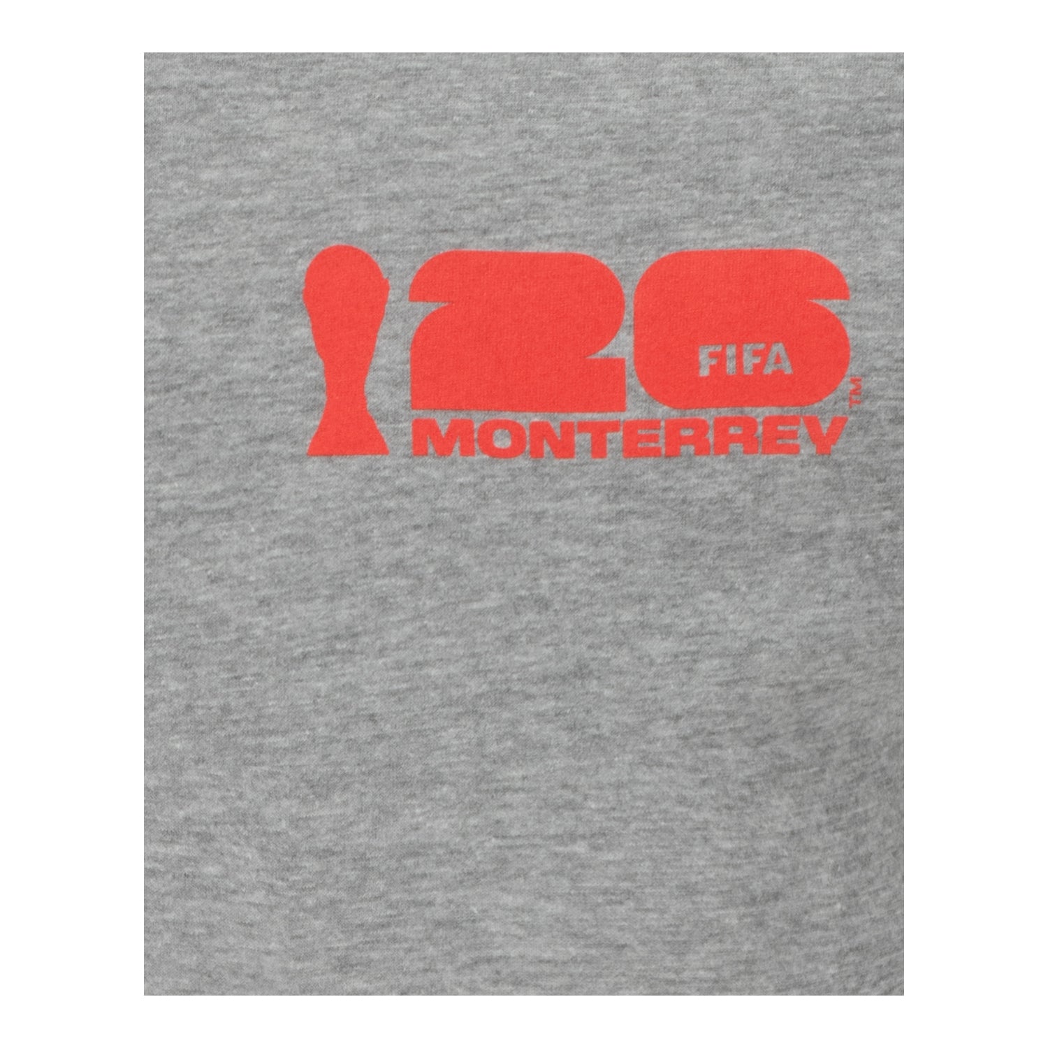 FIFA World Cup 2026 Monterrey Poster Grey T-Shirt ESP - Unisex Casual Graphic T Shirt