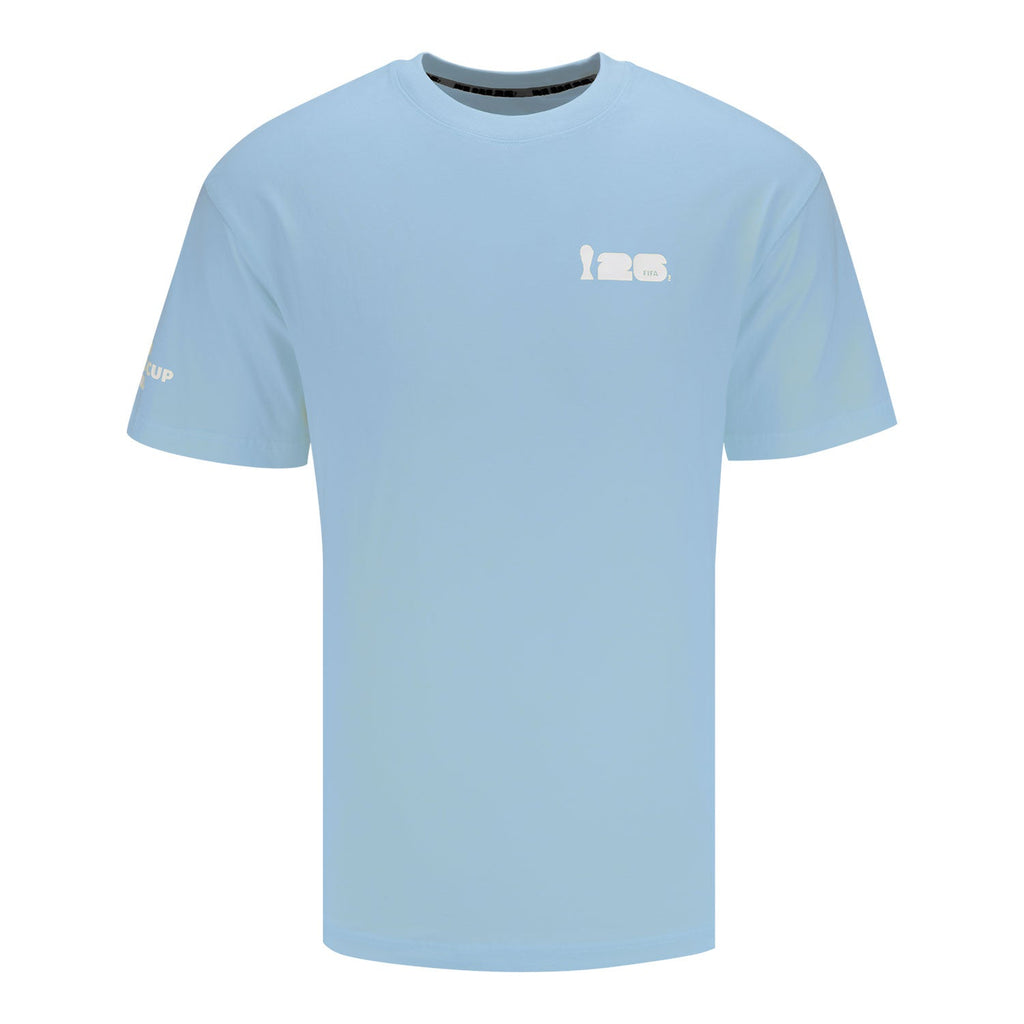 FIFA World Cup 2026 Argentina Puff T-Shirt - Unisex Casual Graphic T Shirt