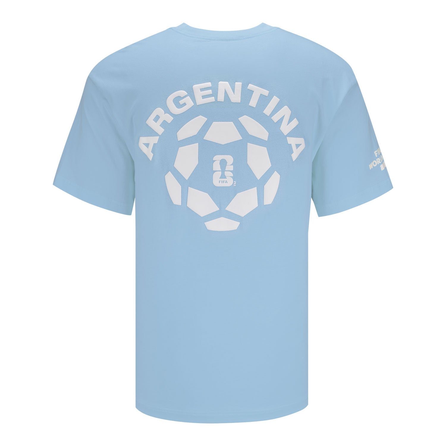 FIFA World Cup 2026 Argentina Puff T-Shirt - Unisex Casual Graphic T Shirt