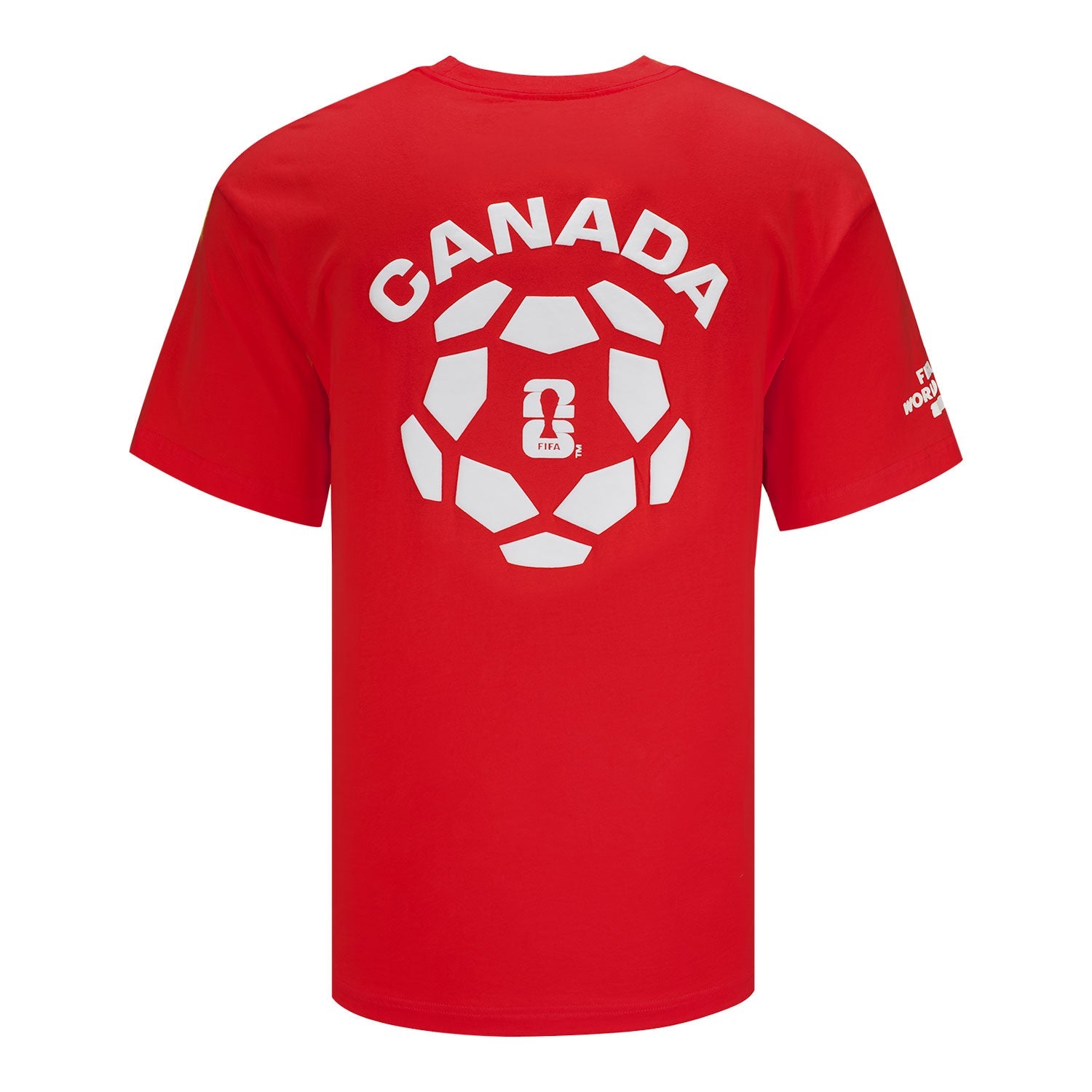 FIFA World Cup 2026 Canada Puff T-Shirt - Unisex Casual Graphic T Shirt