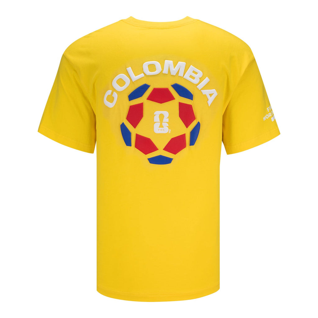 FIFA World Cup 2026 Colombia Puff T-Shirt - Unisex Casual Graphic T Shirt