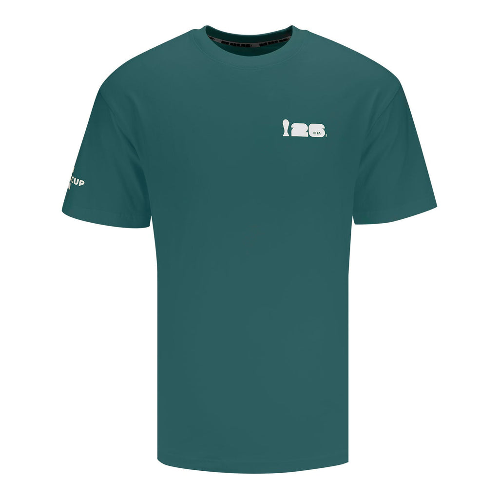 FIFA World Cup 2026 Mexico Puff T-Shirt - Unisex Casual Graphic T Shirt