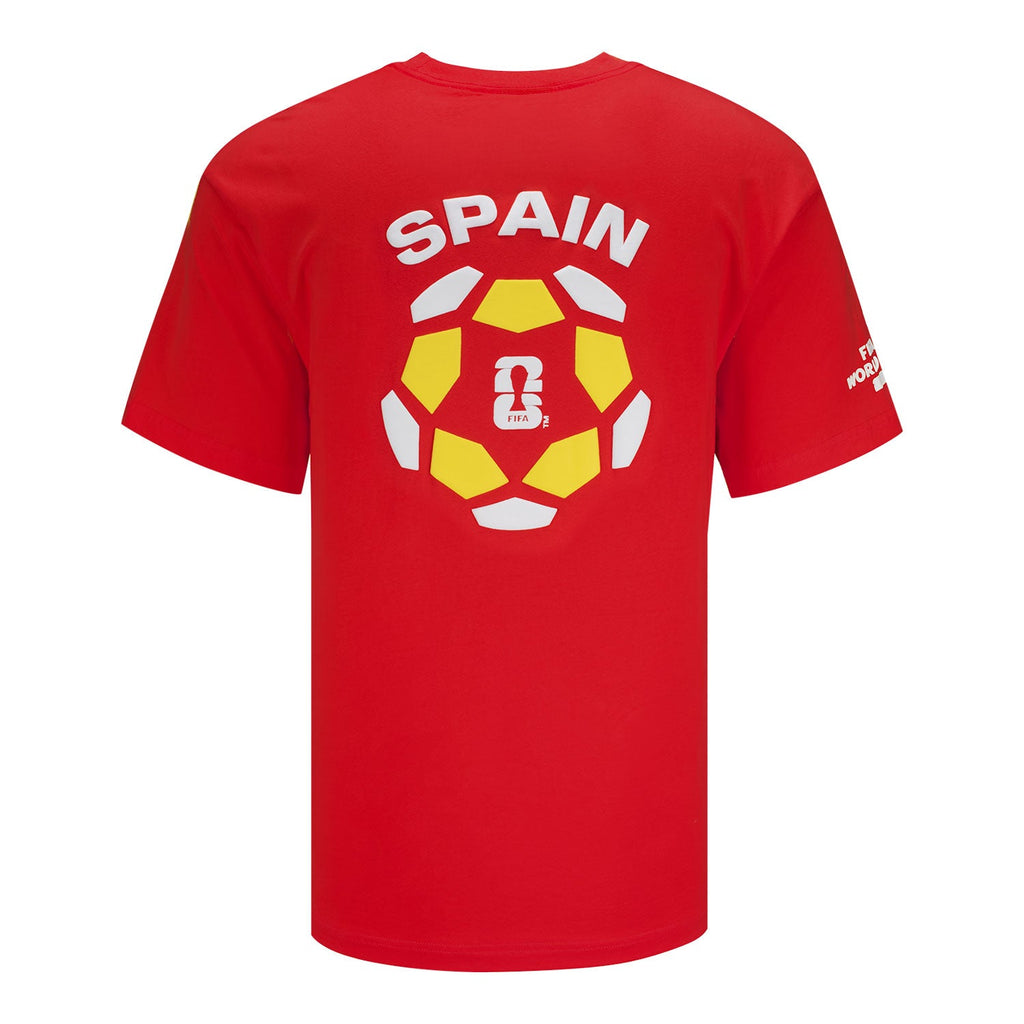FIFA World Cup 2026 Spain Puff T-Shirt - Unisex Casual Graphic T Shirt