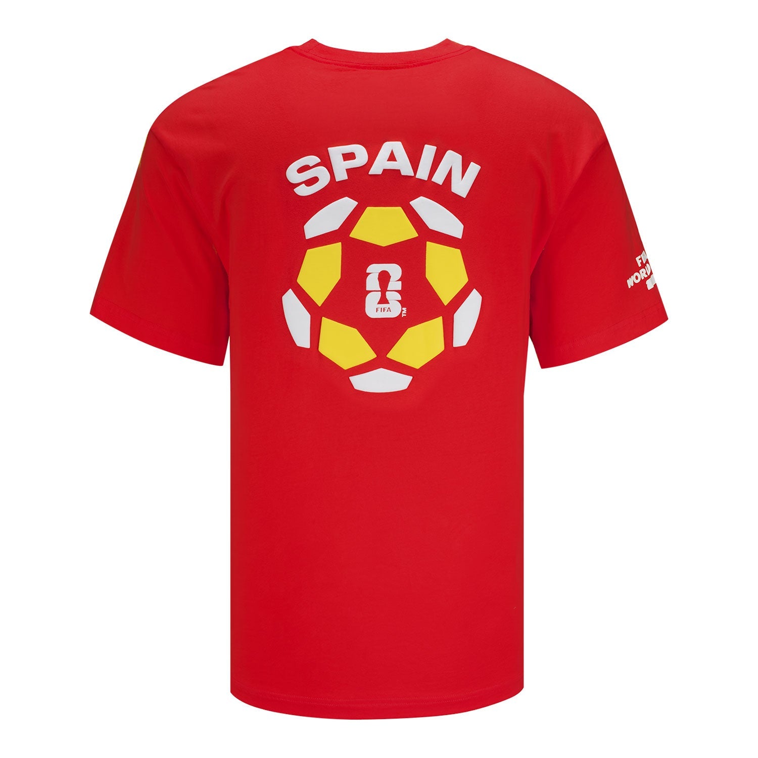 FIFA World Cup 2026 Spain Puff T-Shirt - Unisex Casual Graphic T Shirt