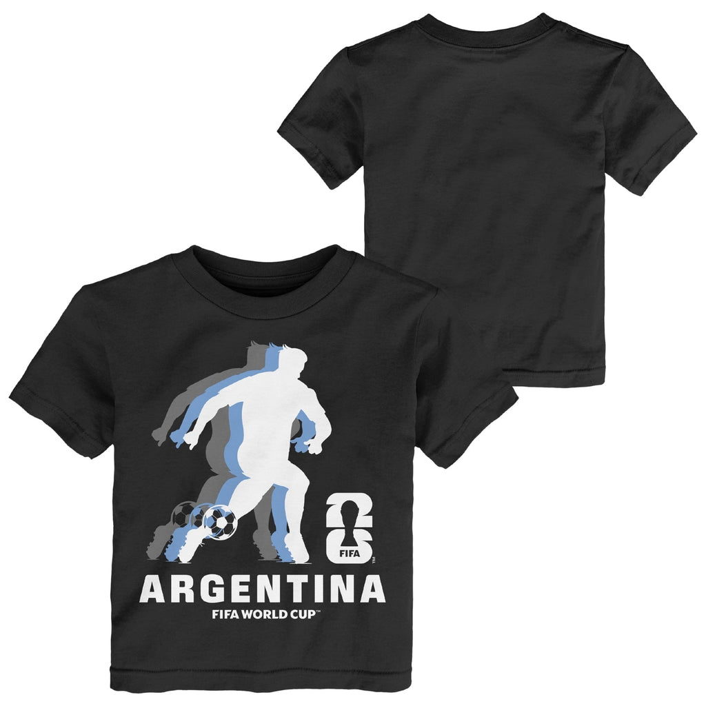 FIFA World Cup 2026 Argentina Shadow T-Shirt - Toddler Casual Graphic T Shirt
