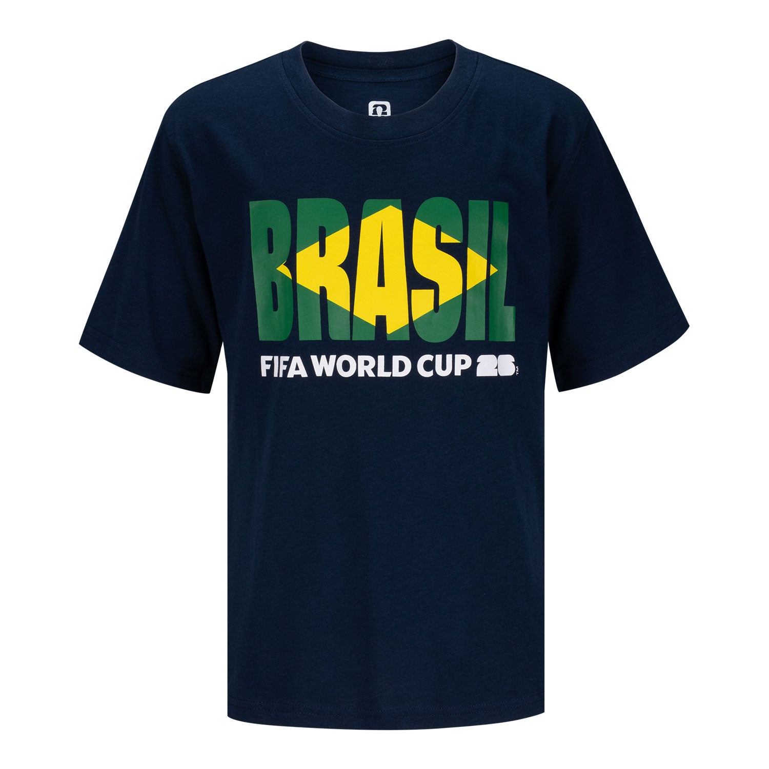 FIFA World Cup 2026 Brazil Graphic T-Shirt - Youth Casual Graphic T Shirt