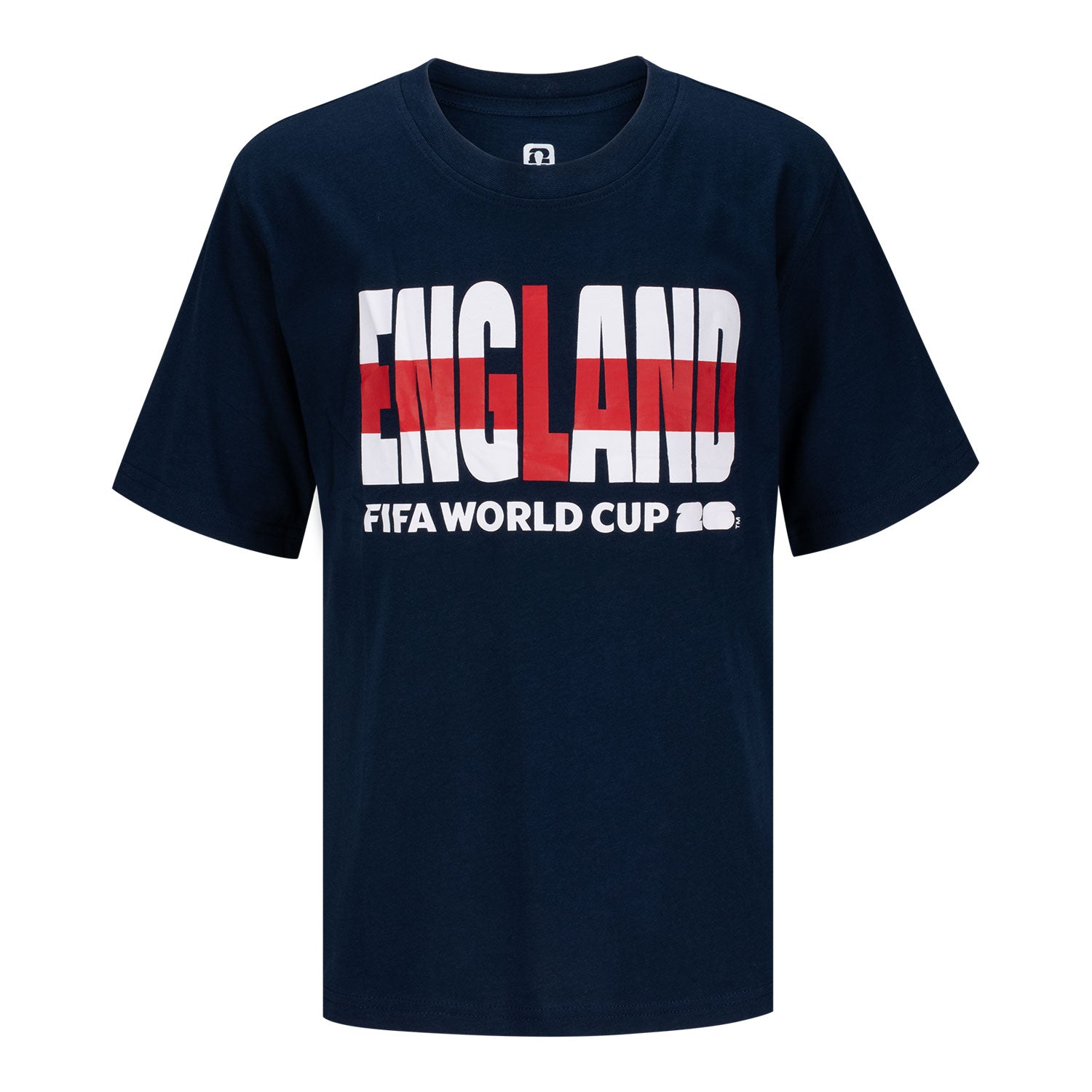 FIFA World Cup 2026 England Graphic T-Shirt - Youth Casual Graphic T Shirt
