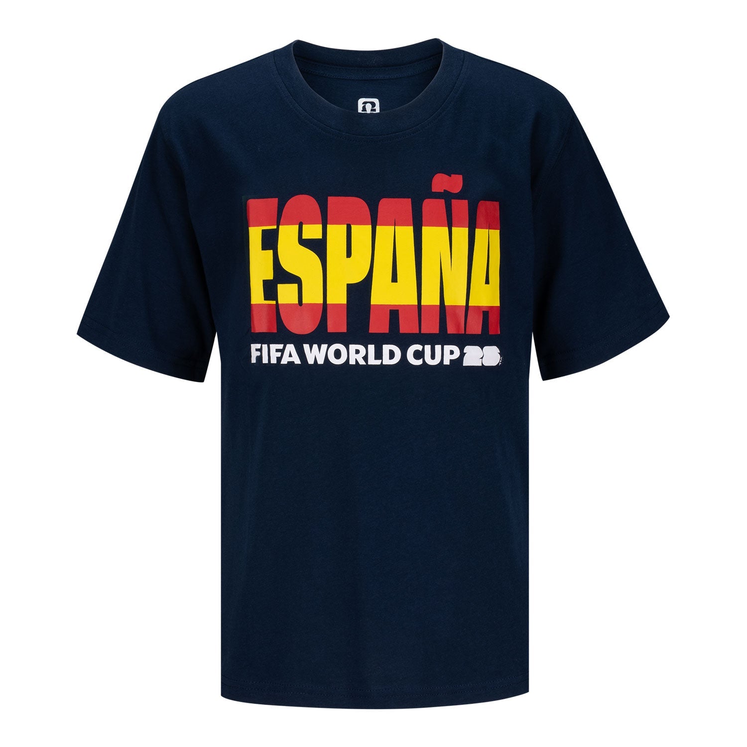 FIFA World Cup 2026 Spain Graphic T-Shirt - Youth Casual Graphic T Shirt