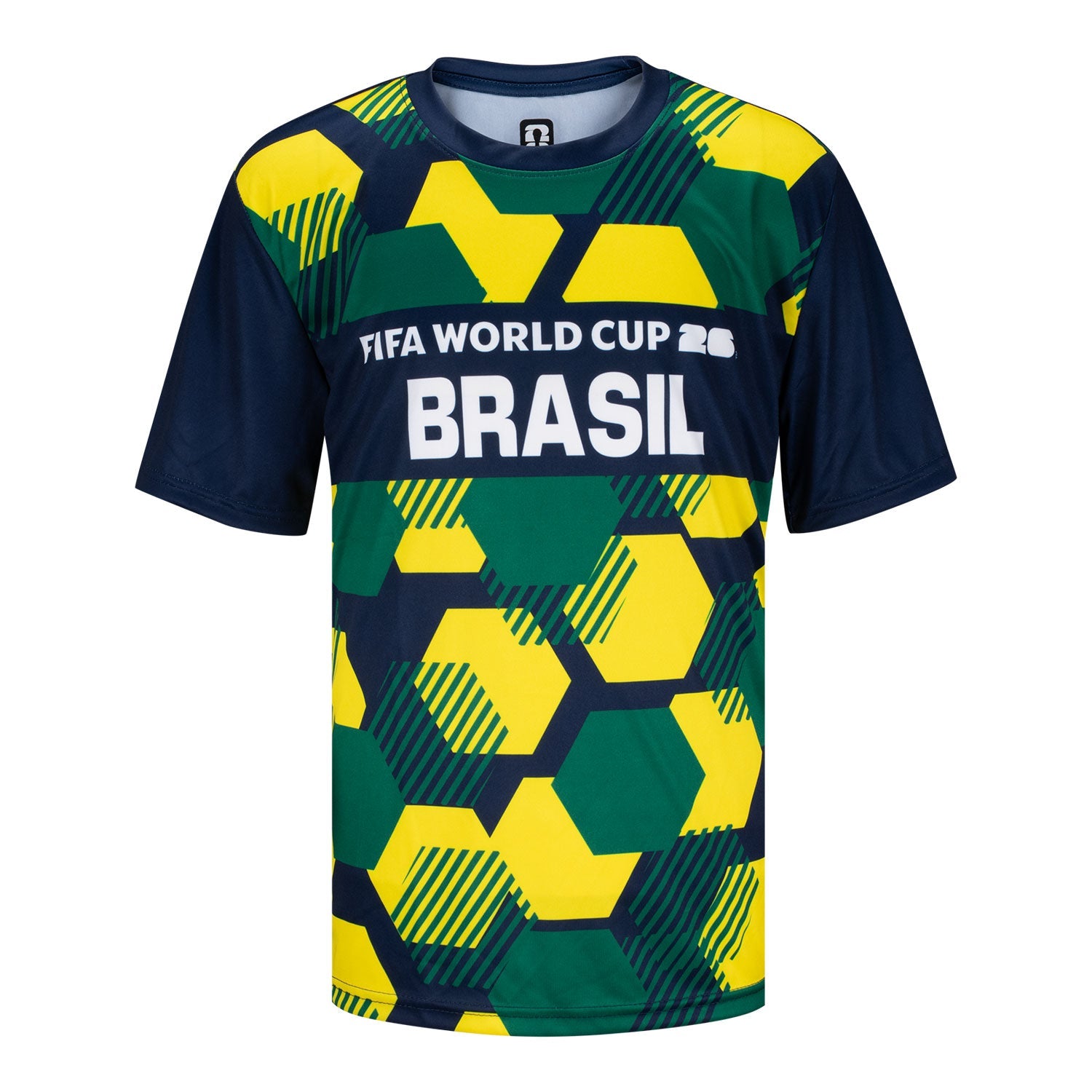 FIFA World Cup 2026 Brazil Sublimated Top - Youth Casual Graphic T Shirt