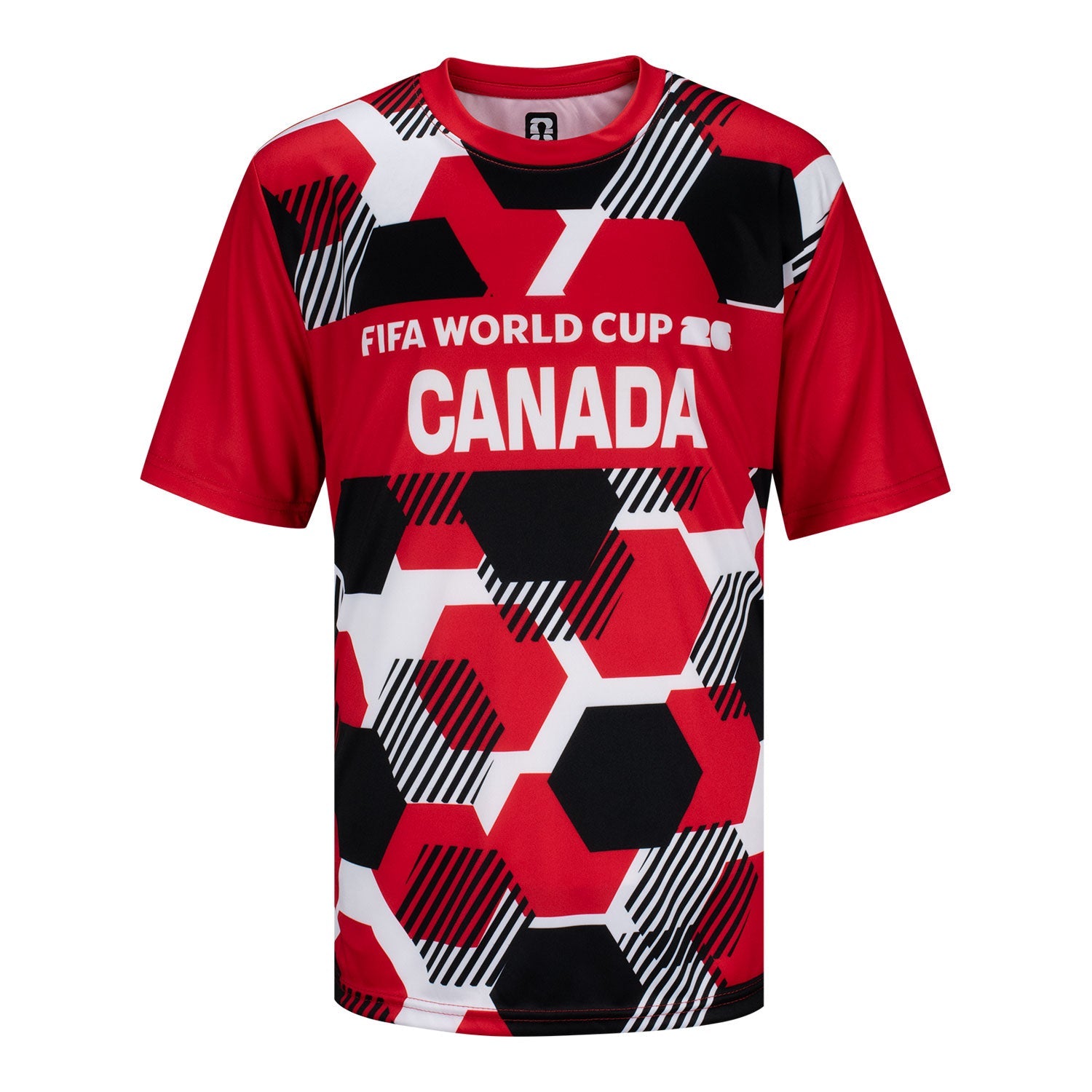 FIFA World Cup 2026 Canada Sublimated Top - Youth Casual Graphic T Shirt
