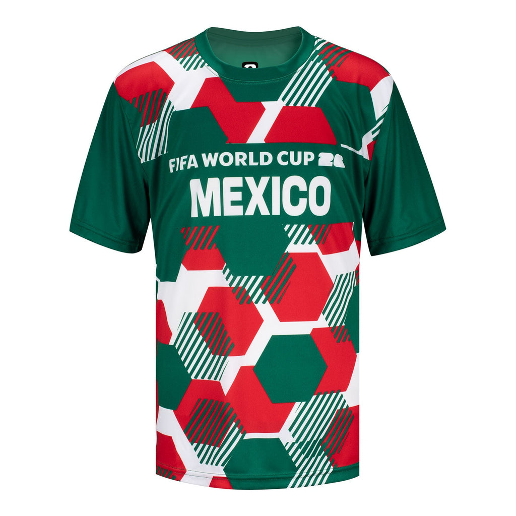 FIFA World Cup 2026 Mexico Sublimated Top - Youth Casual Graphic T Shirt