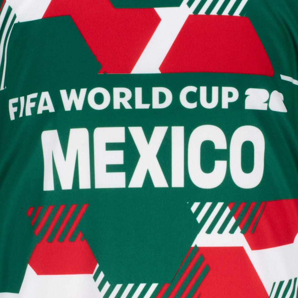 FIFA World Cup 2026 Mexico Sublimated Top - Youth Casual Graphic T Shirt