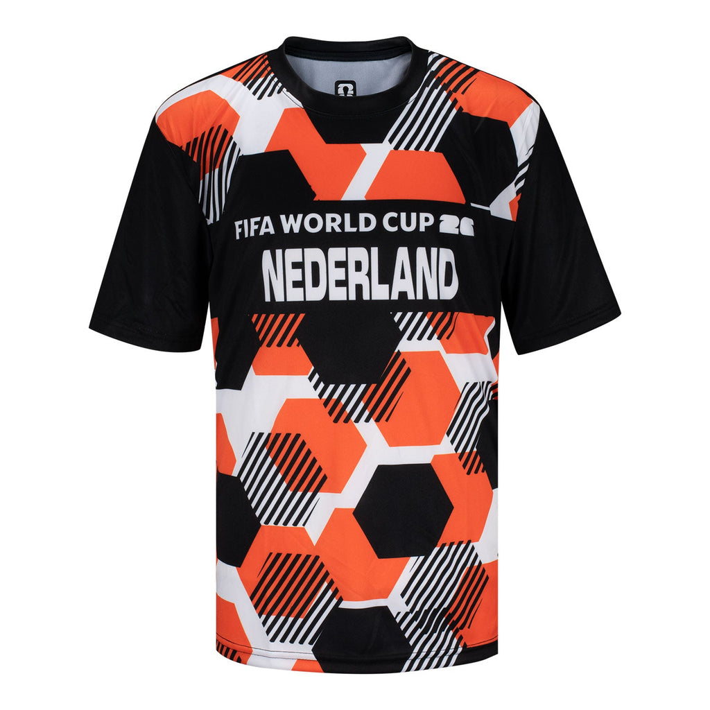 FIFA World Cup 2026 Nederland Sublimated Top - Youth Casual Graphic T Shirt