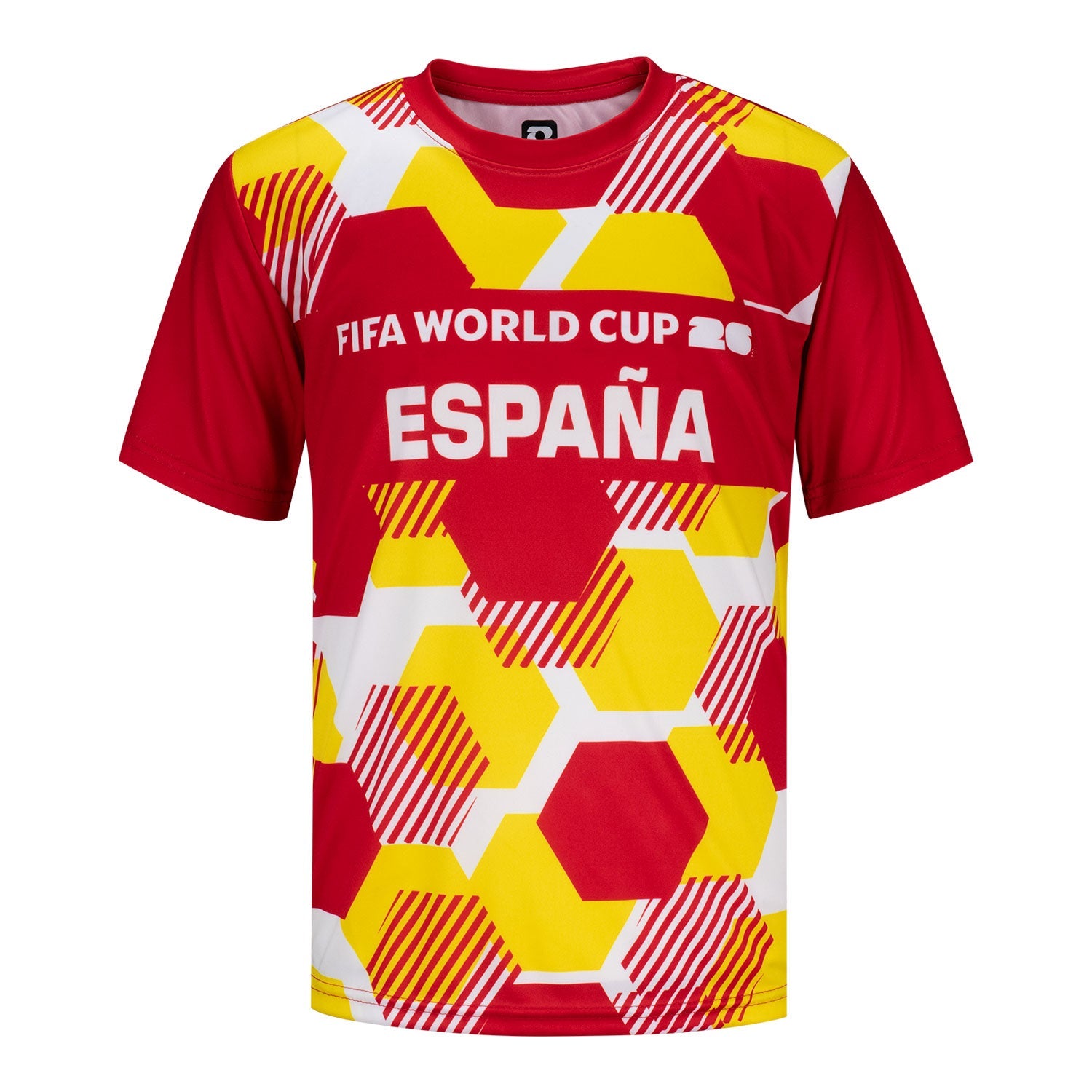 FIFA World Cup 2026 Spain Sublimated Top - Youth Casual Graphic T Shirt