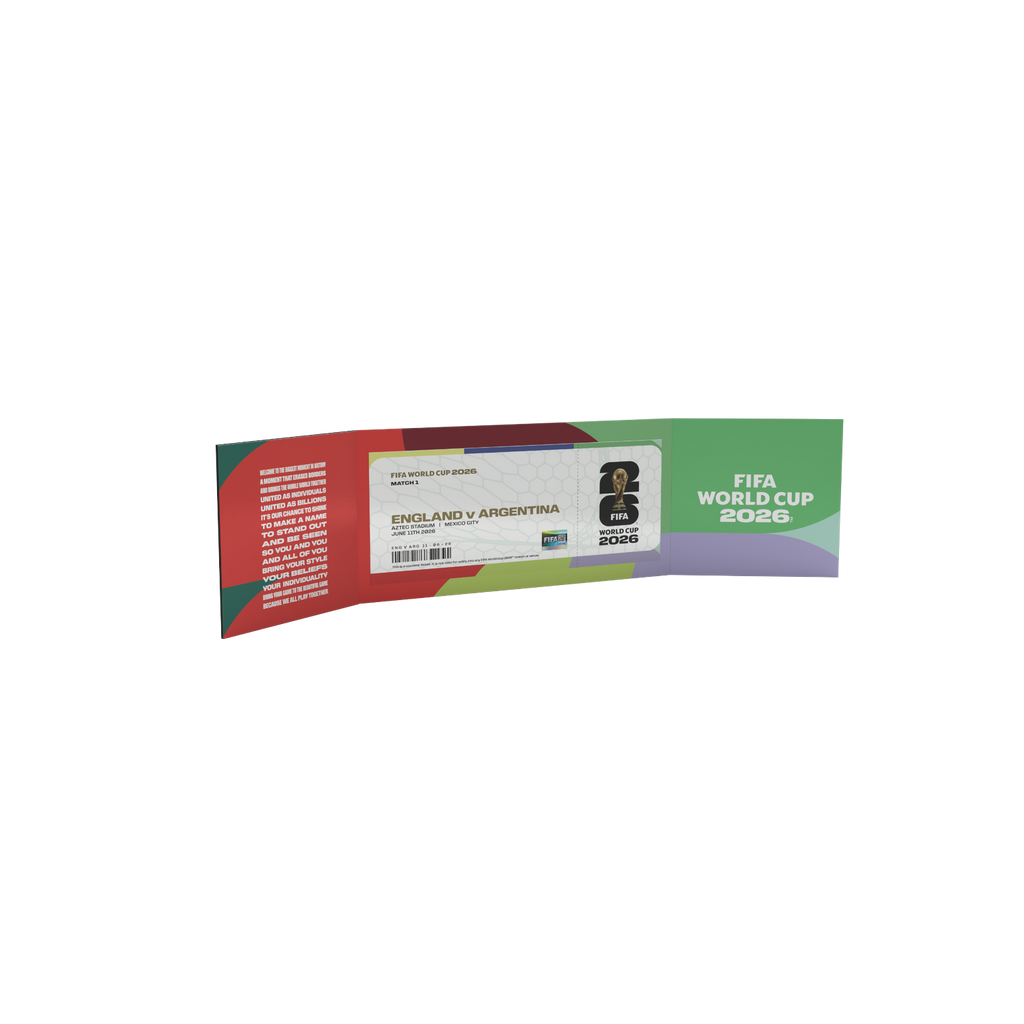 FIFA World Cup 2026 Houston Host City Replica Ticket Popular Style Comfort Casual