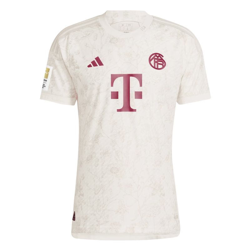 Harry Kane Bayern Munich 2023 24 Third Player Jersey - White Official Team Jersey Sports Fan Apparel