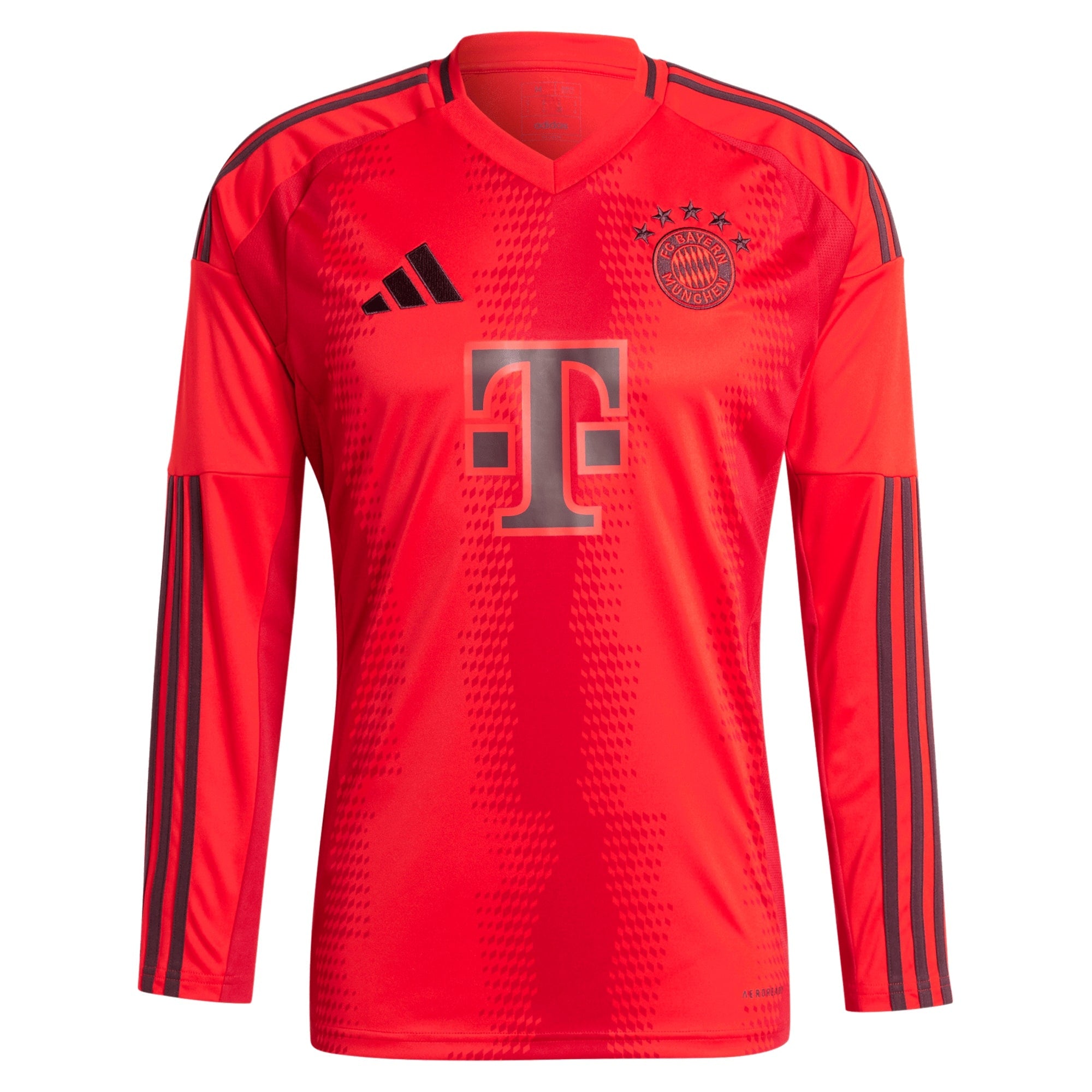 Harry Kane Bayern Munich adidas 2024 25 Home Long Sleeve Player Jersey - Red Official Team Jersey Sports Fan Apparel