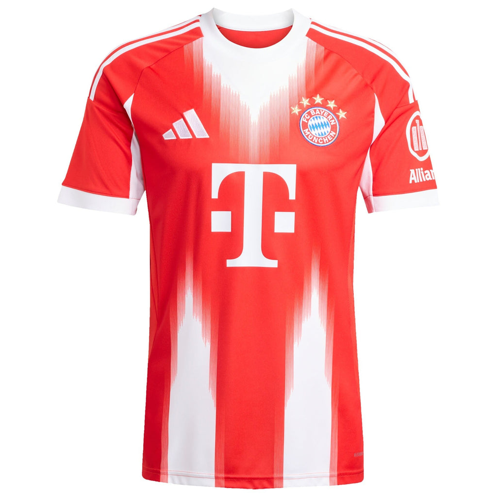 Harry Kane Bayern Munich adidas 2025 26 Home Jersey - Red Official Team Jersey Sports Fan Apparel
