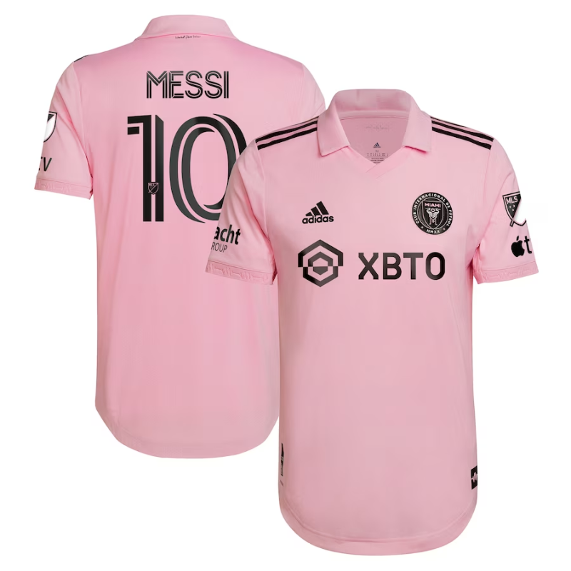 Inter Miami CF adidas 2023 Player Messi 10 Jersey - Pink Official Team Jersey Sports Fan Apparel