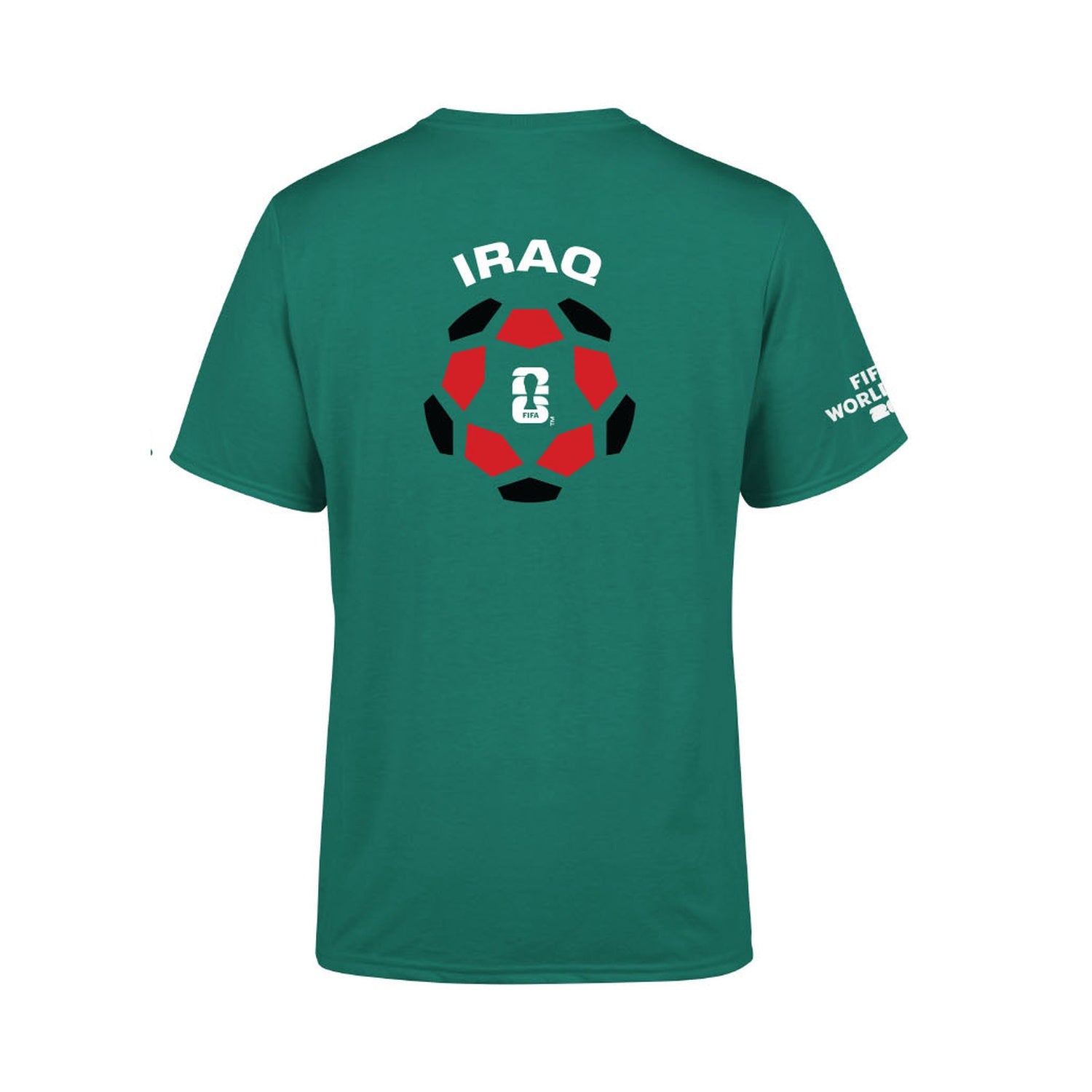 FIFA World Cup 2026 Iraq Puff T-Shirt - Unisex Casual Graphic T Shirt